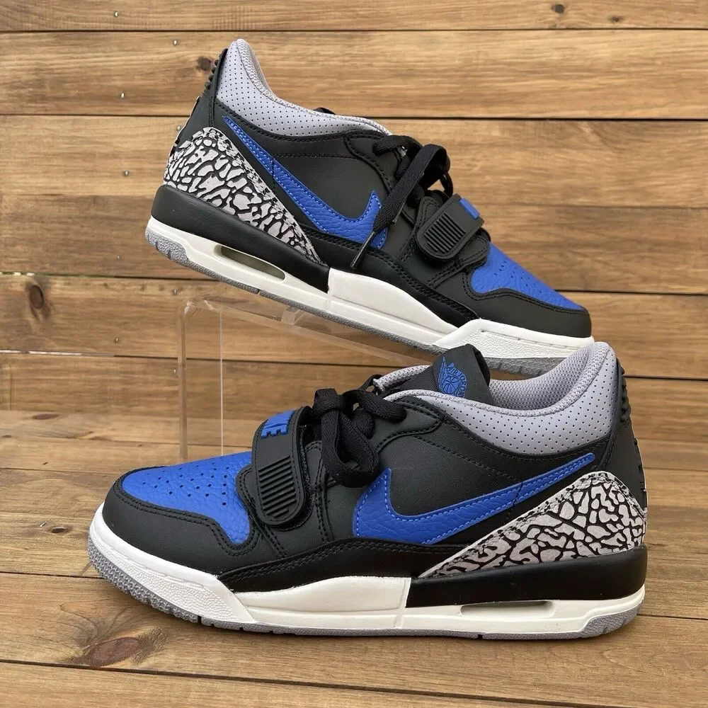 NEW Nike Jordan Legacy 312 Low GS Shoes Royal Blue CD9054-041 Youth 5.5Y Women 7